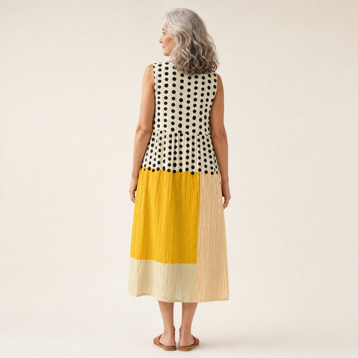 Sybille - Robe d’Été Confortable Sans Manches