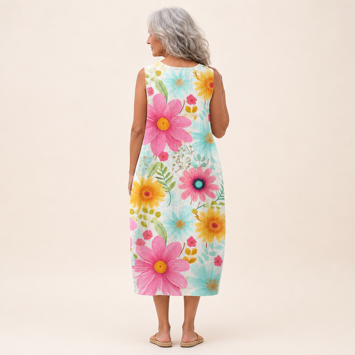 Manon - Robe d’Été Confortable Sans Manches