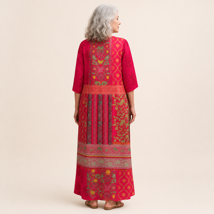 Iris - Robe longue fluide chic et confortable