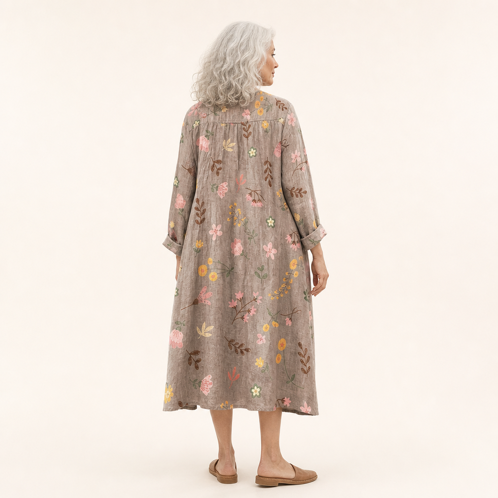 Maëlys - Robe d’Été Imprimée Flatteuse