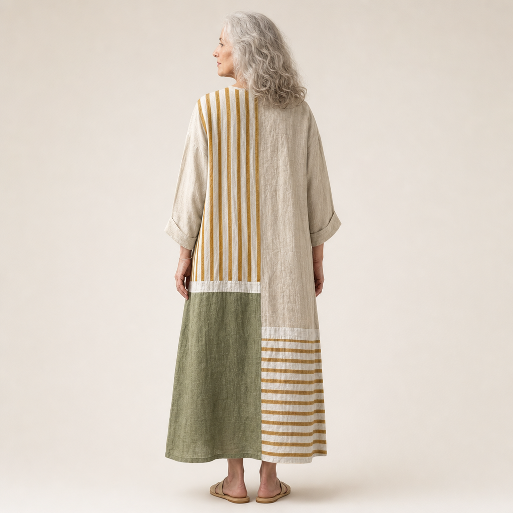 Henriette - Robe d’Été Imprimée Flatteuse