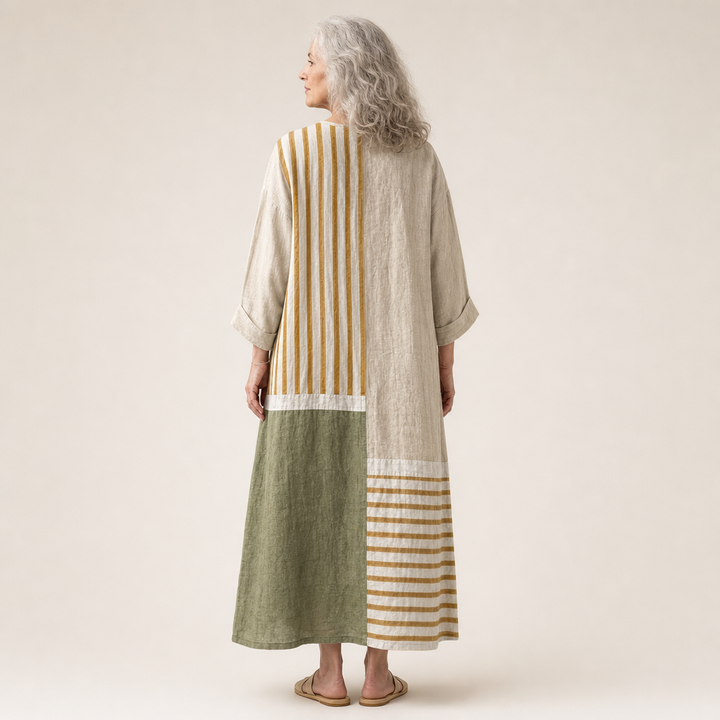 Henriette - Robe d’Été Imprimée Flatteuse