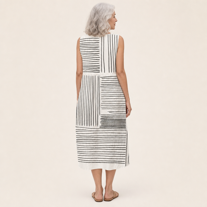Vivienne - Robe d’Été Confortable Sans Manches