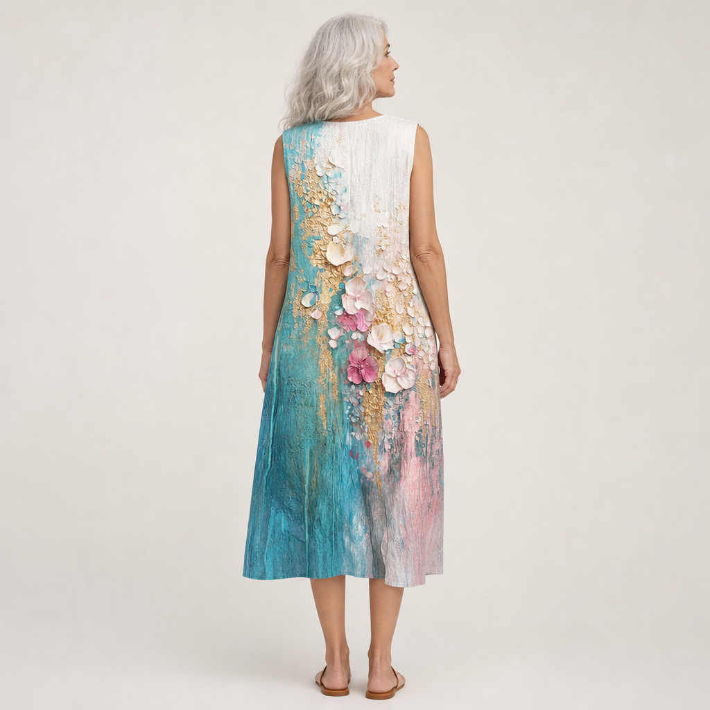 Floriane - Robe d’Été Confortable Sans Manches