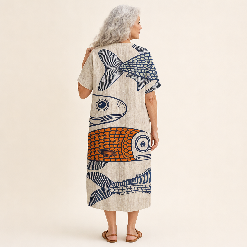 Jasmine - Robe d’Été Confortable