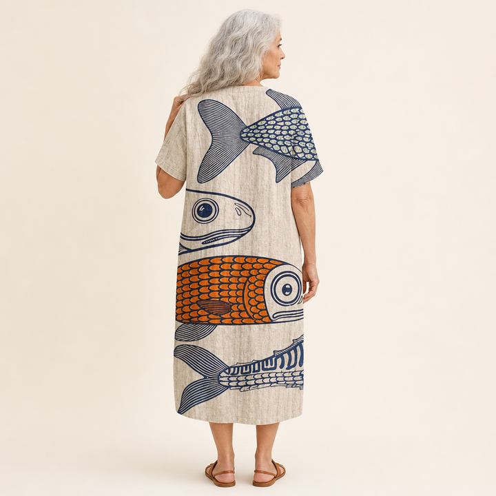 Jasmine - Robe d’Été Confortable