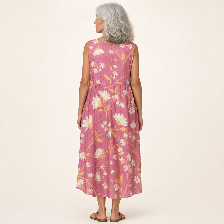 Margaux - Robe d’Été Confortable Sans Manches