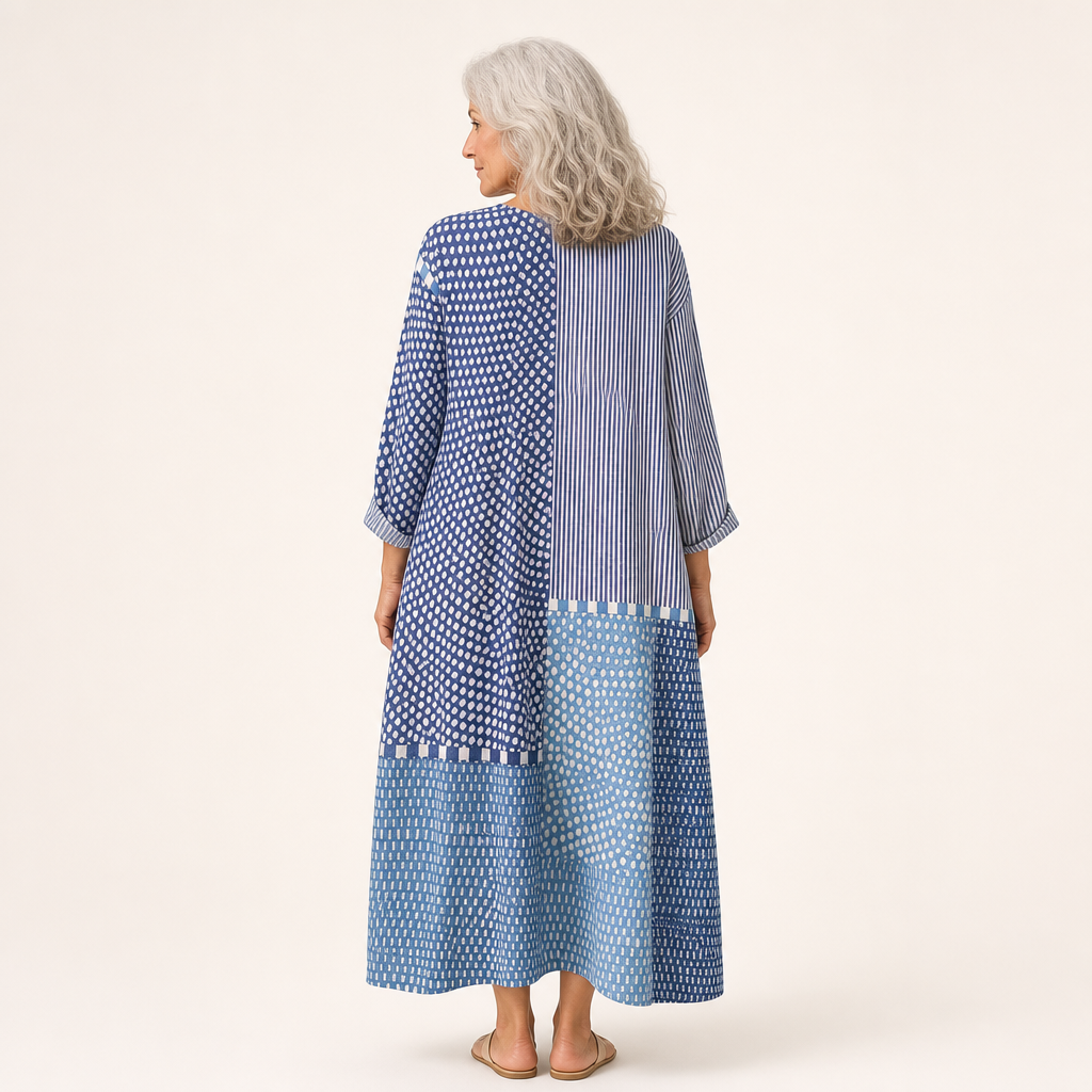 Lou - Robe d’Été Imprimée Flatteuse