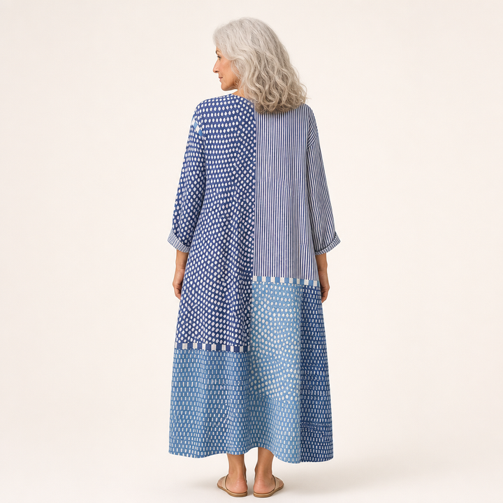 Lou - Robe d’Été Imprimée Flatteuse