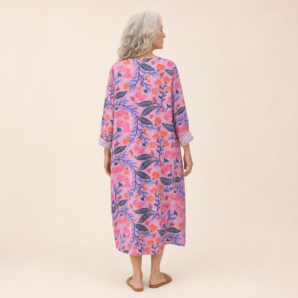 Clémence - Robe d’Été Imprimée Flatteuse
