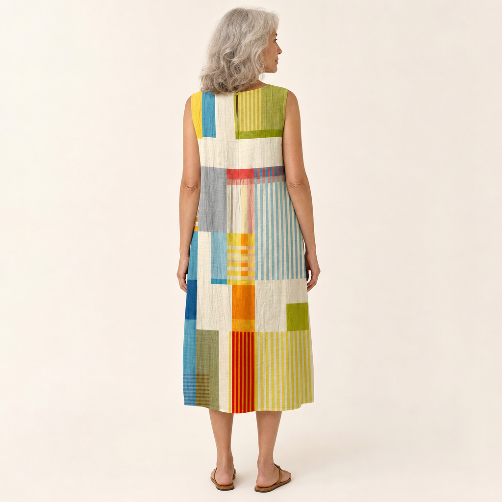 Léa - Robe d’Été Confortable Sans Manches