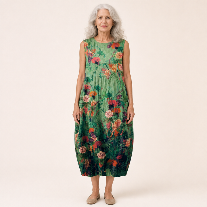 Juliette - Robe d’Été Confortable Sans Manches