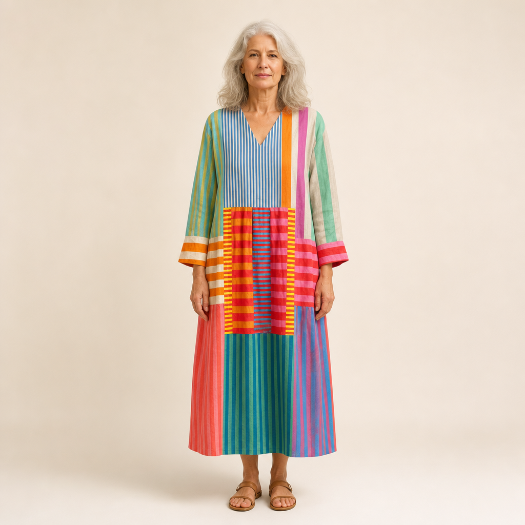 Alix - Robe d’Été Imprimée Flatteuse