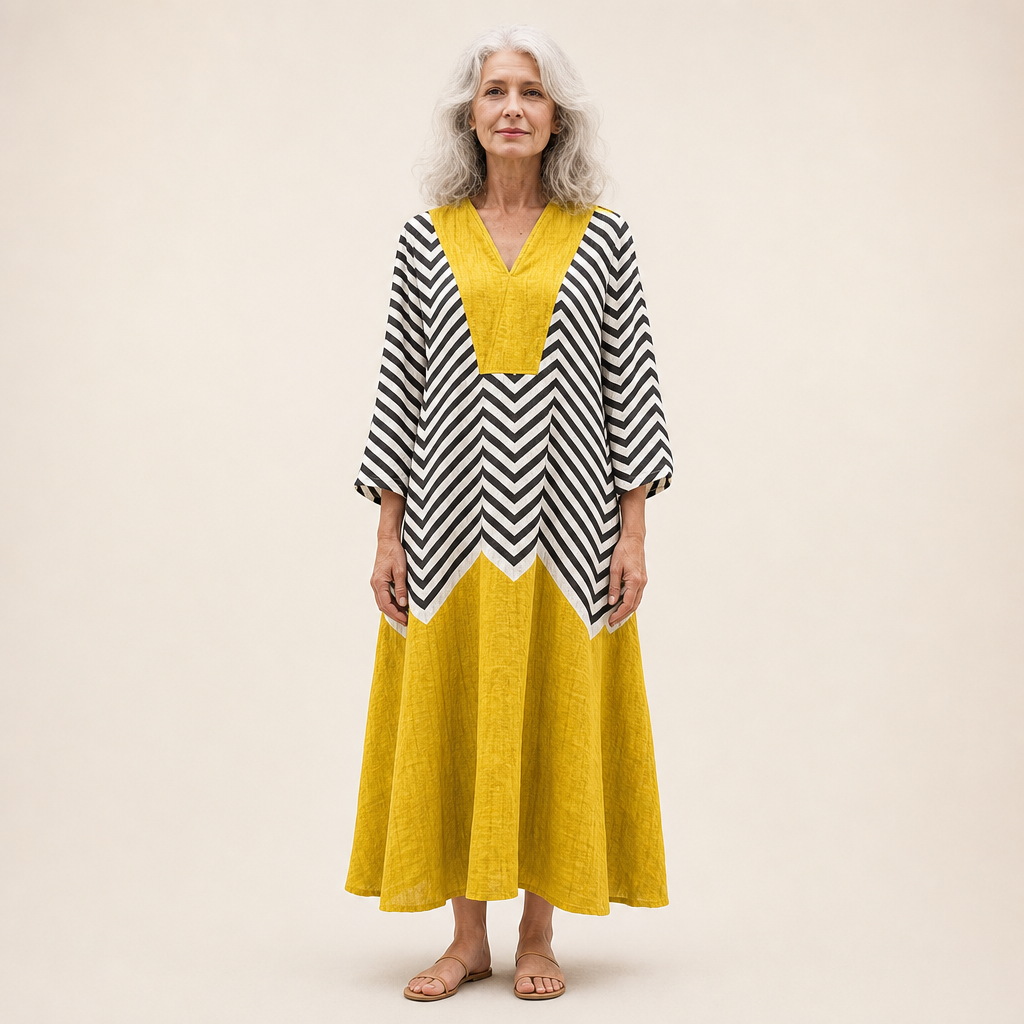 Bernadette - Robe d’Été Imprimée Flatteuse