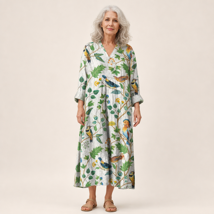Valentine - Robe d’Été Imprimée Flatteuse