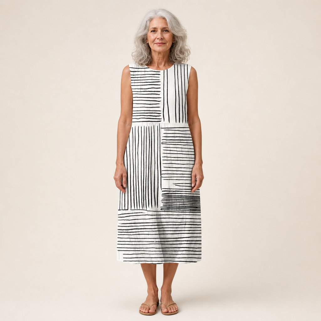Vivienne - Robe d’Été Confortable Sans Manches