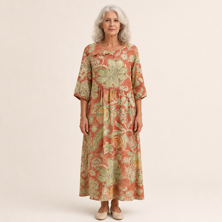 Zoé - Robe longue fluide chic et confortable