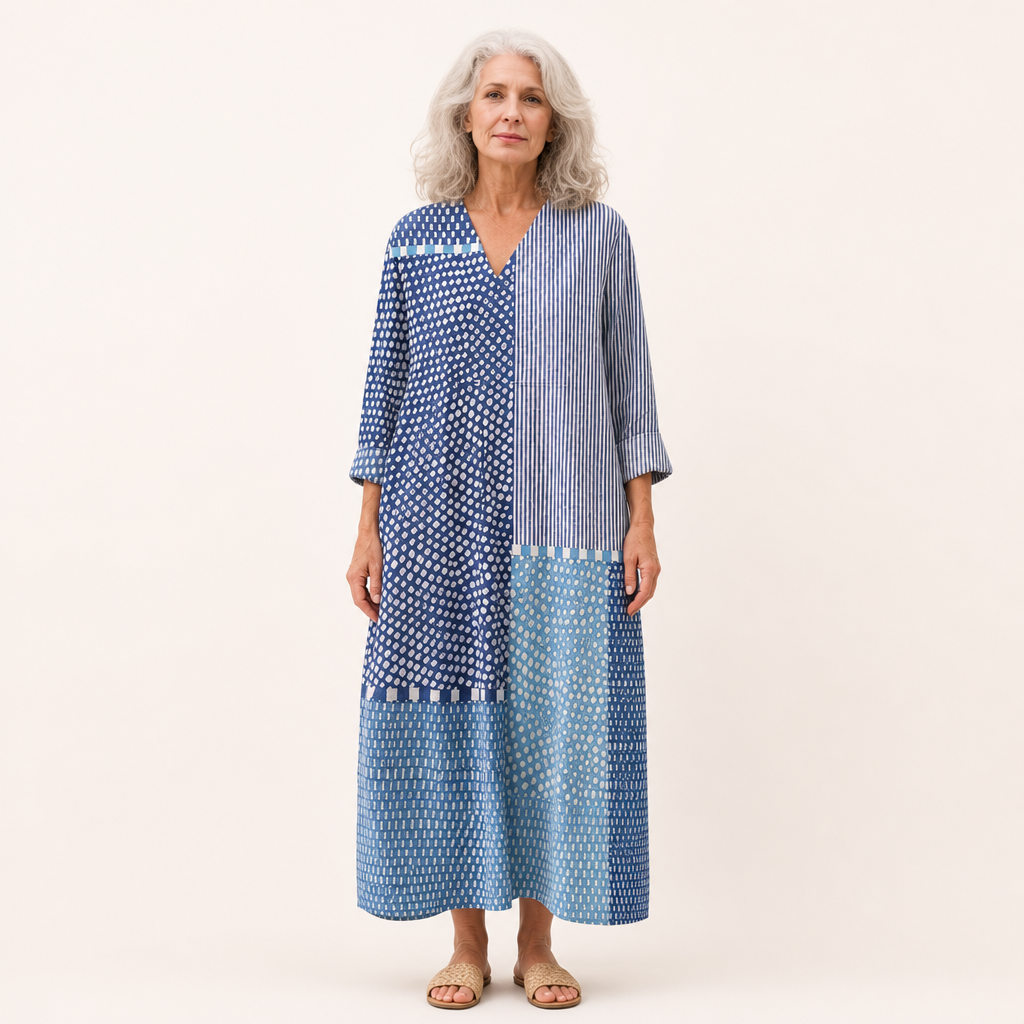 Lou - Robe d’Été Imprimée Flatteuse