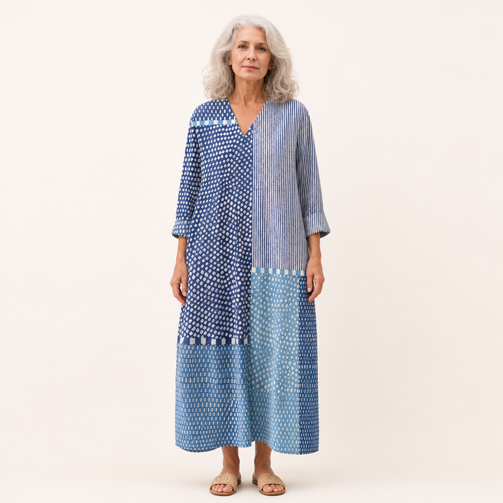 Lou - Robe d’Été Imprimée Flatteuse