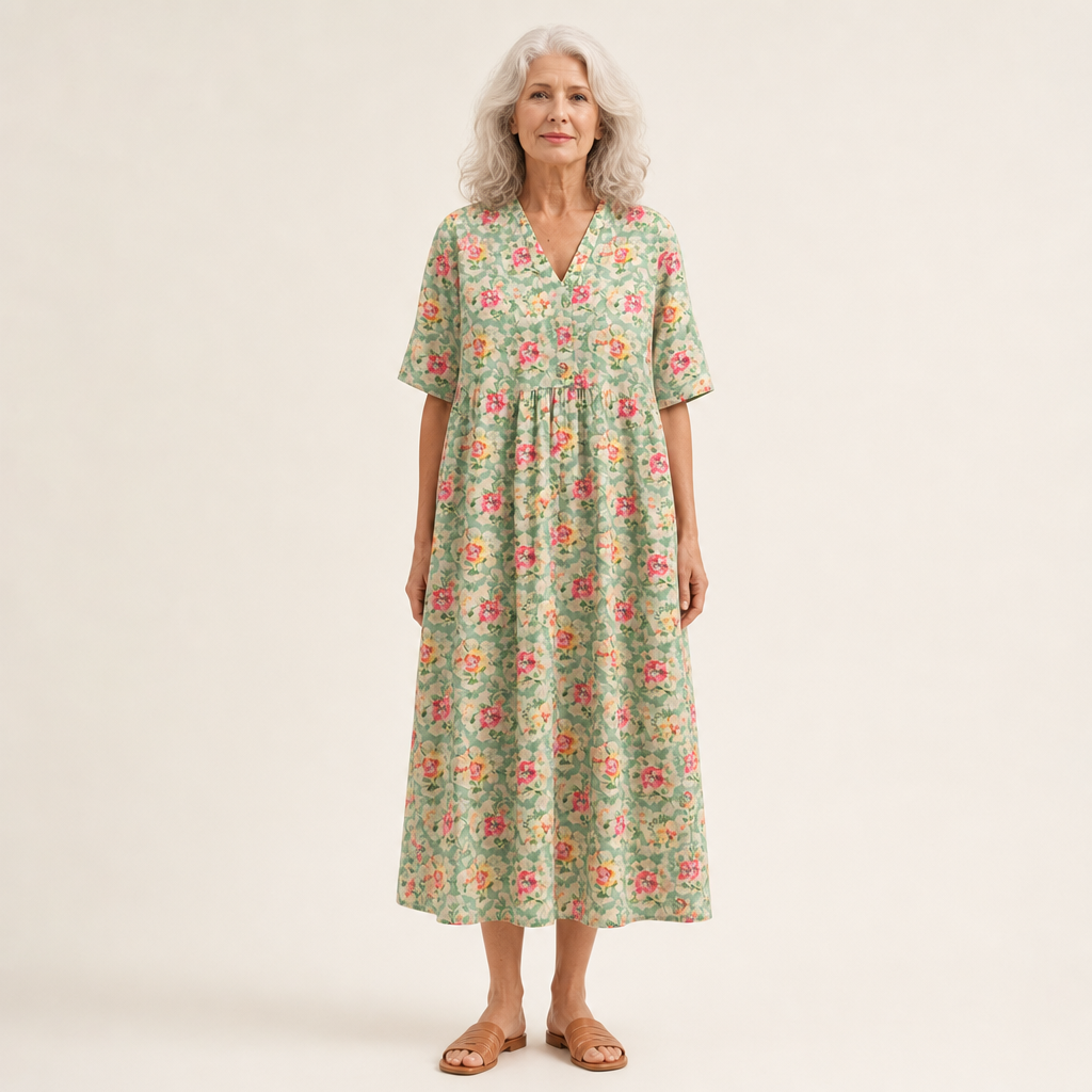 Cécile - Robe d’Été Confortable