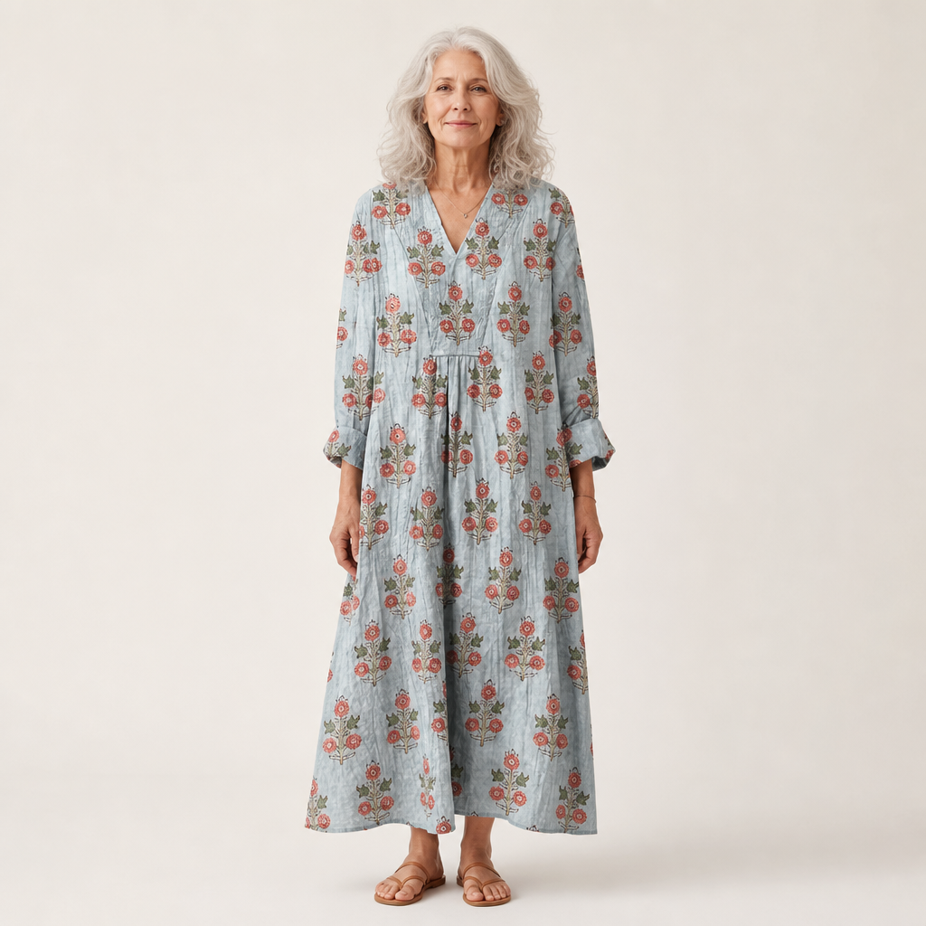 Chloé - Robe d’Été Imprimée Flatteuse