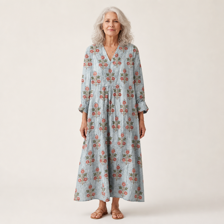 Chloé - Robe d’Été Imprimée Flatteuse