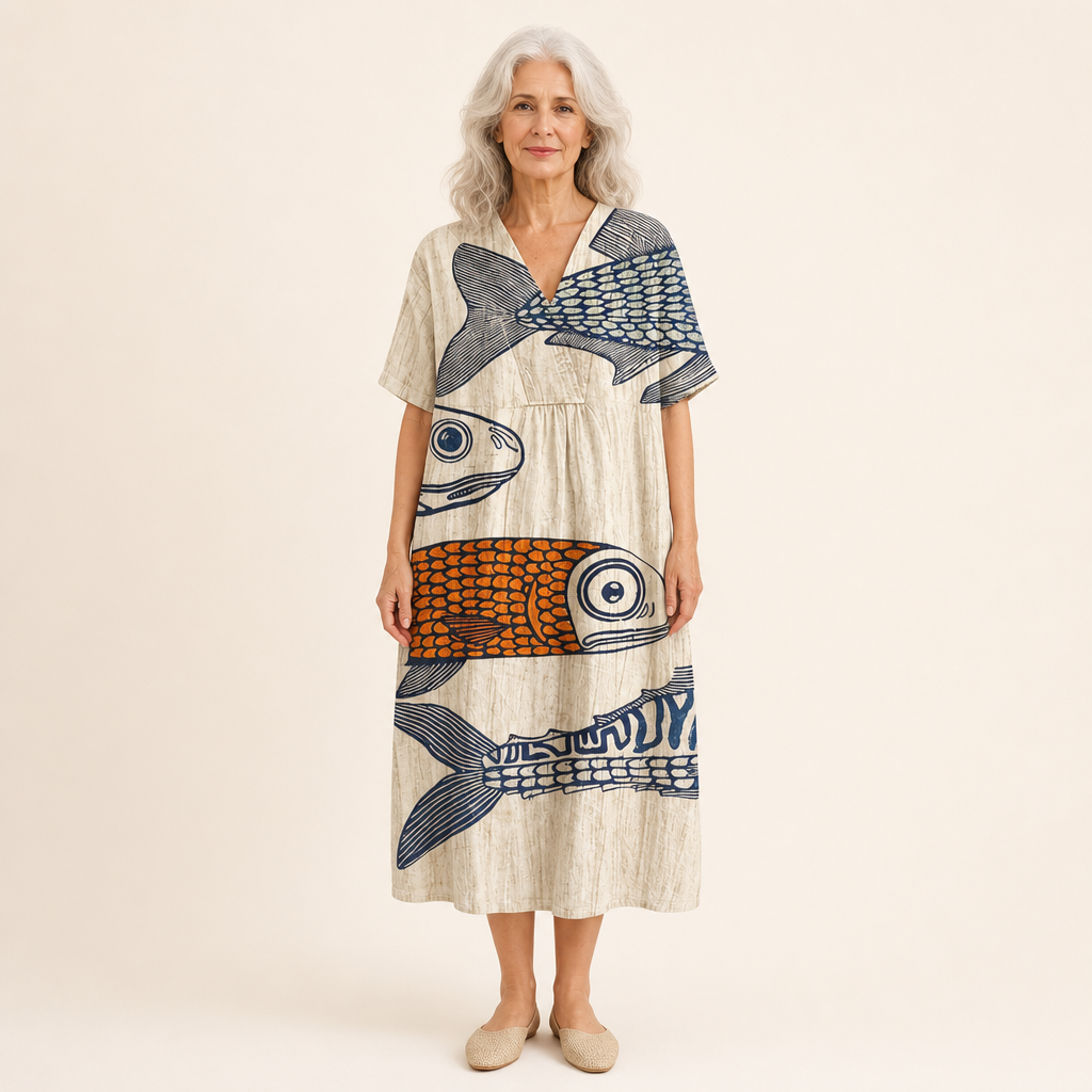 Jasmine - Robe d’Été Confortable