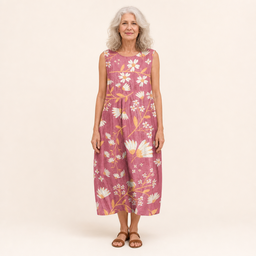 Margaux - Robe d’Été Confortable Sans Manches