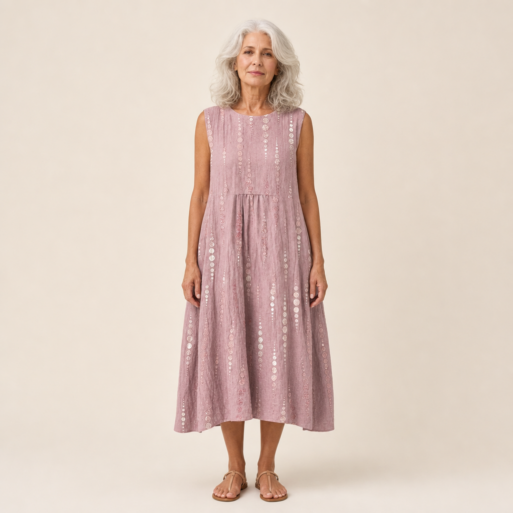 Sasha - Robe d’Été Confortable Sans Manches