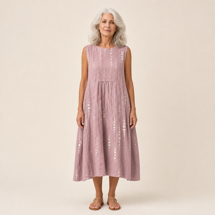Sasha - Robe d’Été Confortable Sans Manches