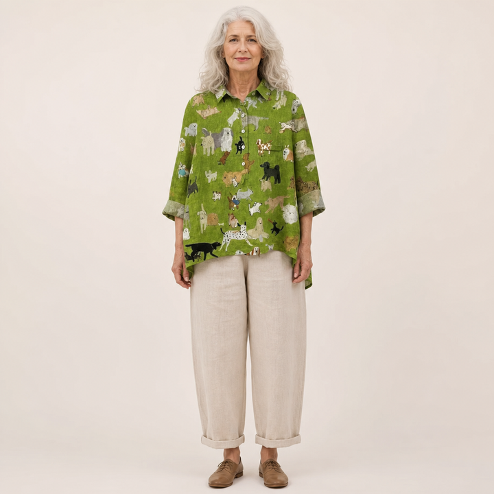 Cécile | Blouse élégante d’été