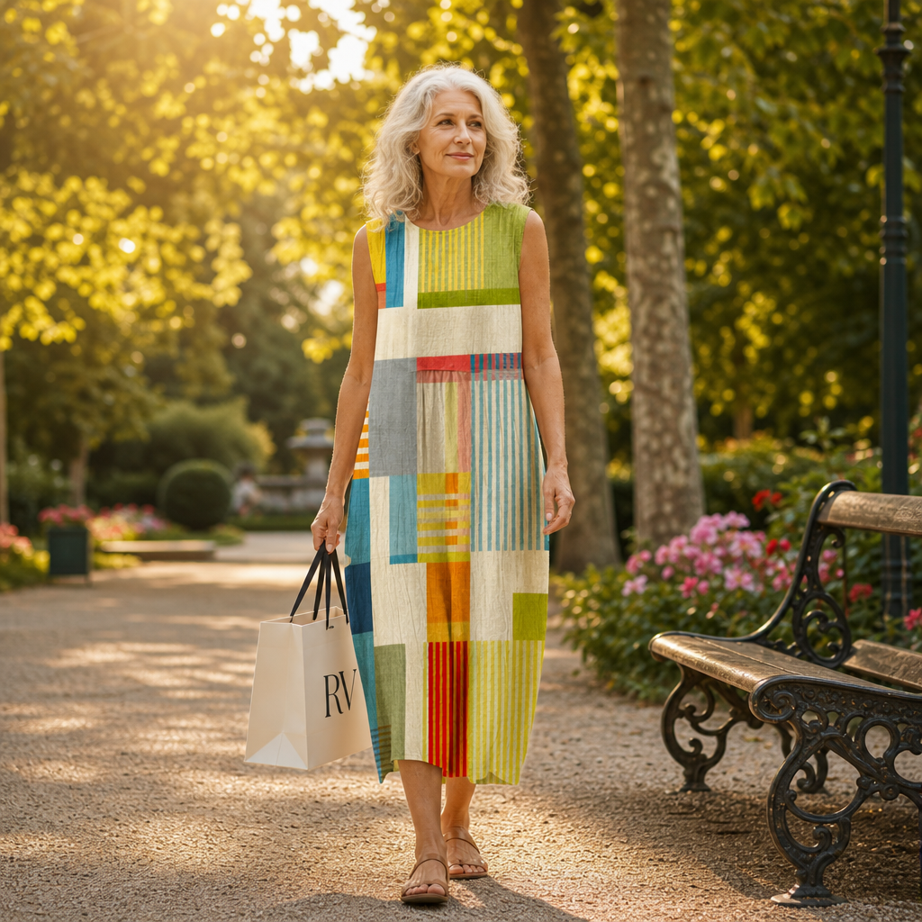 Léa - Robe d’Été Confortable Sans Manches