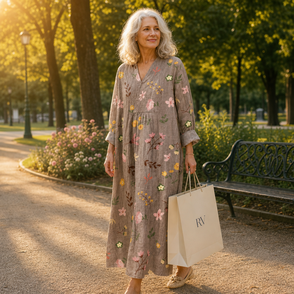 Maëlys - Robe d’Été Imprimée Flatteuse