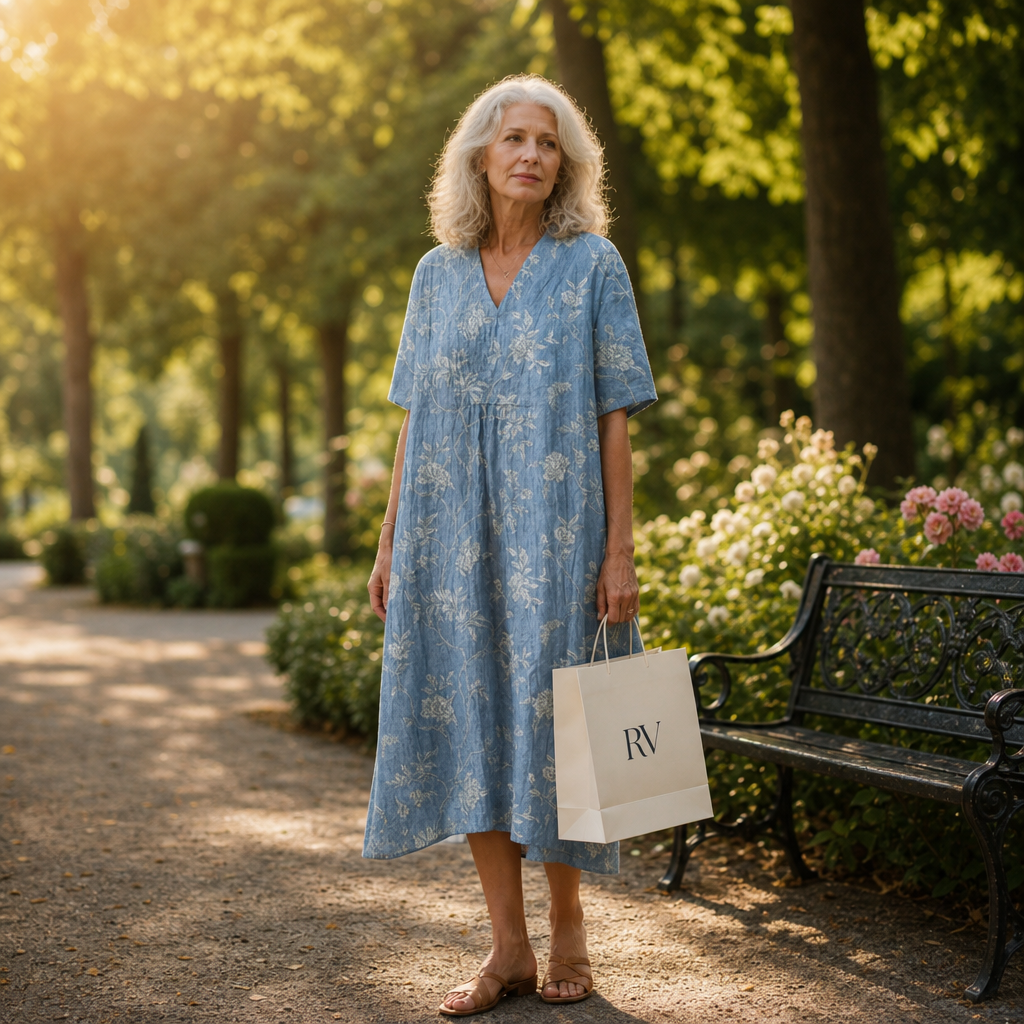 Geneviève - Robe d’Été Imprimée Flatteuse