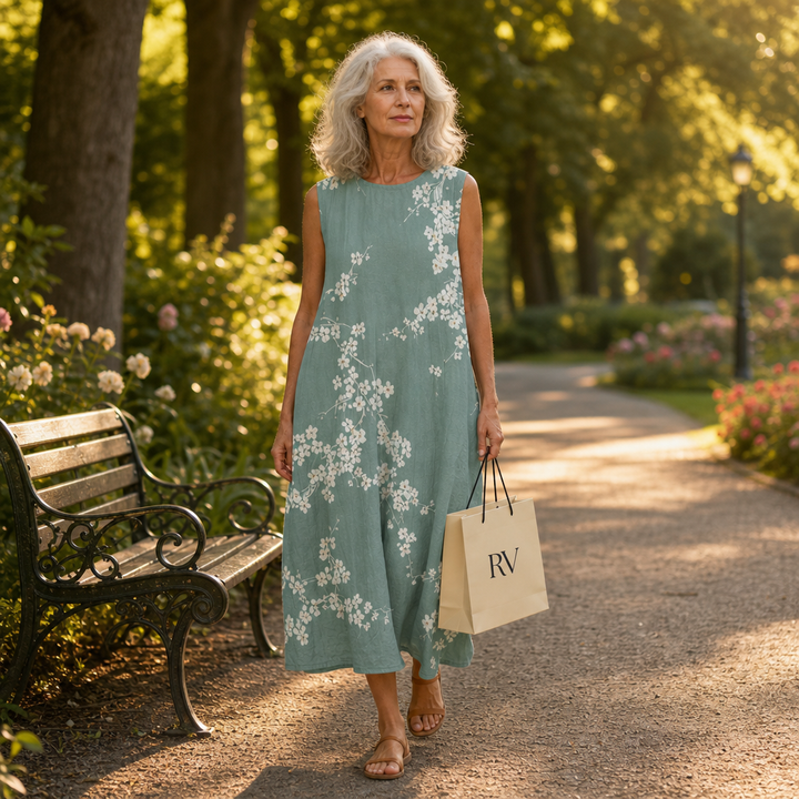 Ursule - Robe d’Été Confortable Sans Manches