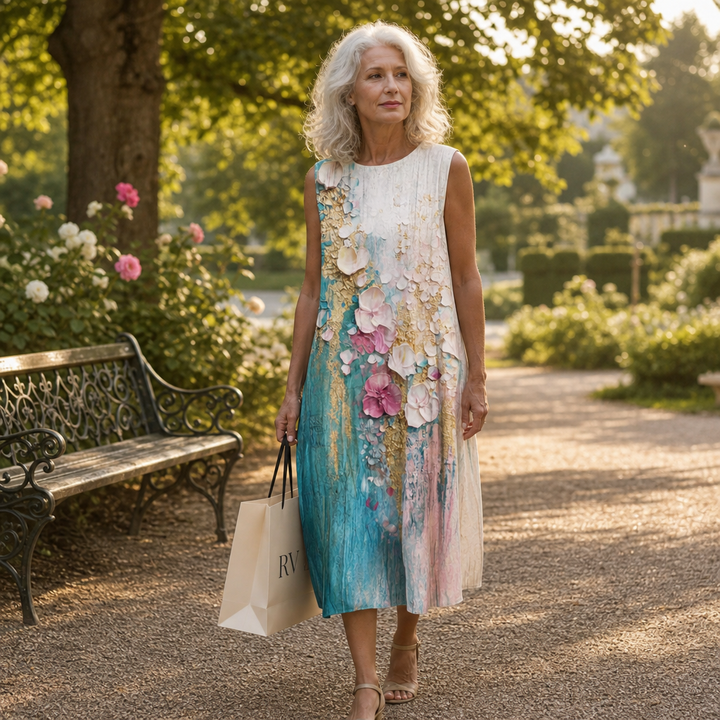 Floriane - Robe d’Été Confortable Sans Manches