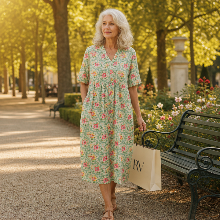 Cécile - Robe d’Été Confortable