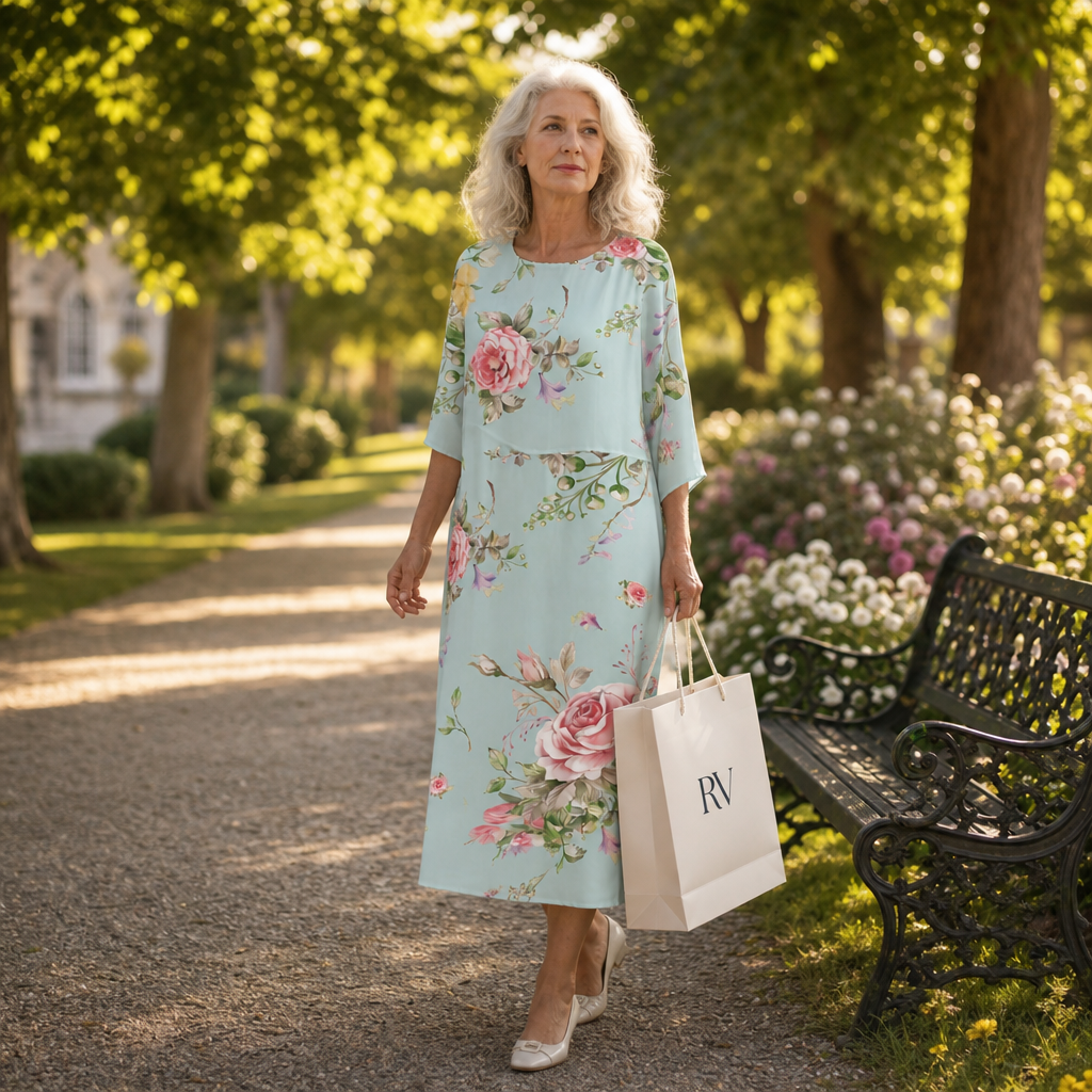 Rosalie - Robe longue fluide chic et confortable