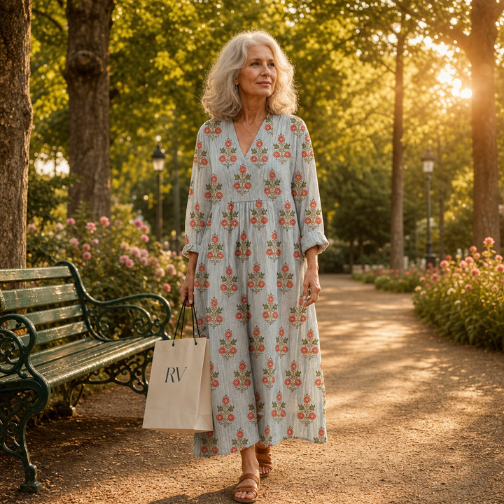 Chloé - Robe d’Été Imprimée Flatteuse