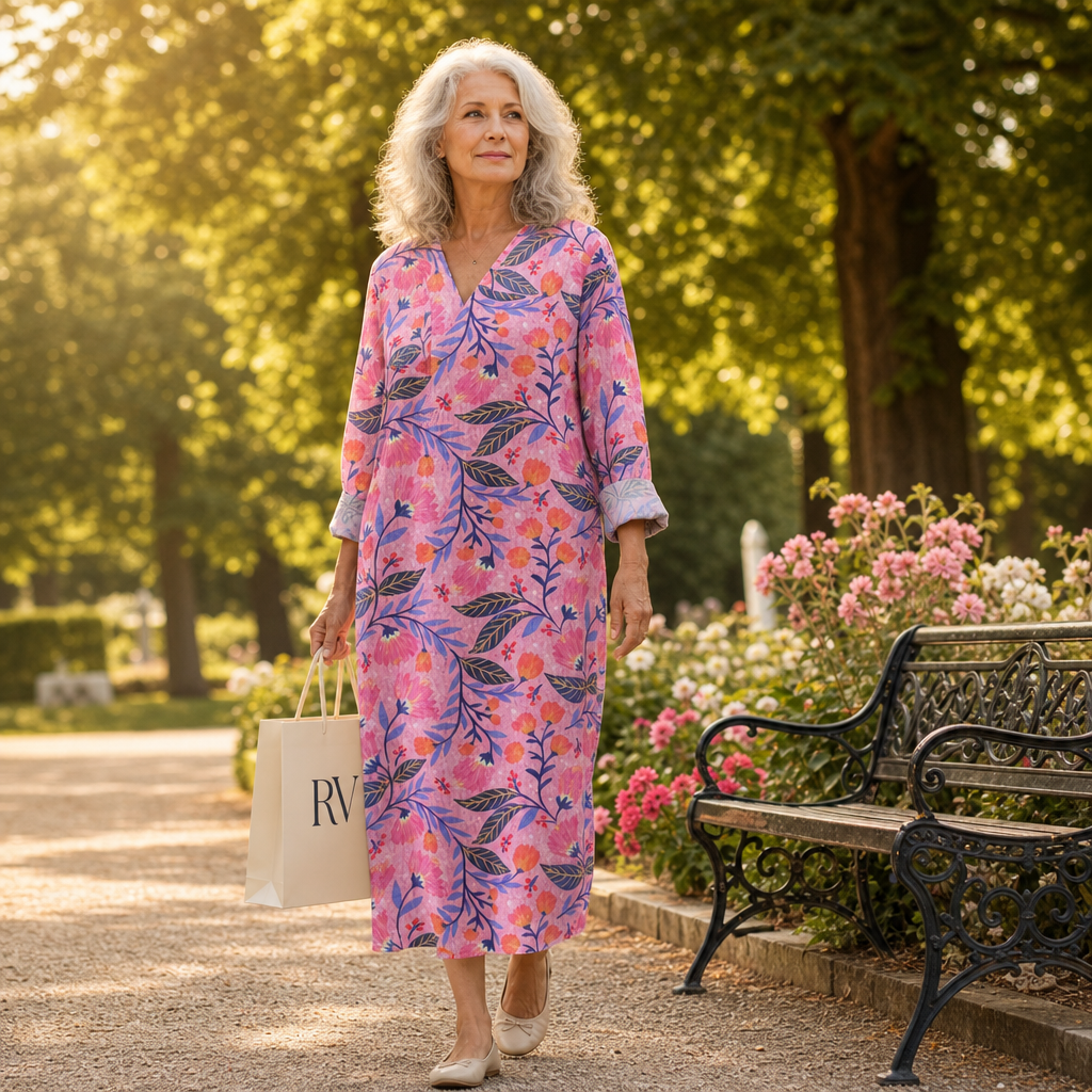Clémence - Robe d’Été Imprimée Flatteuse