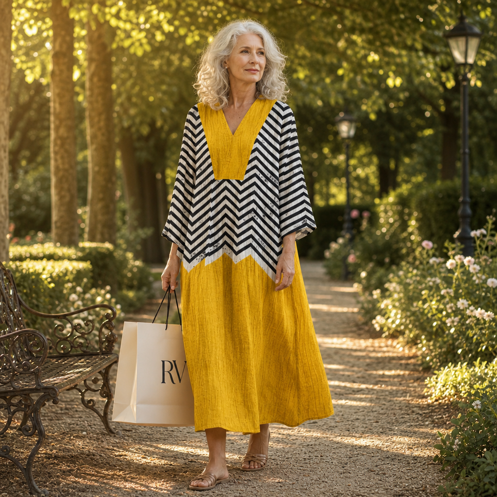Mia - Robe d’Été Imprimée Flatteuse