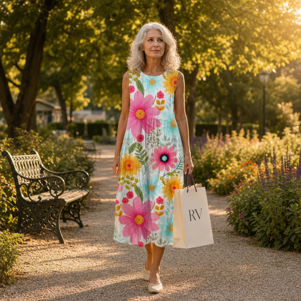 Pia - Robe fluide et confortable