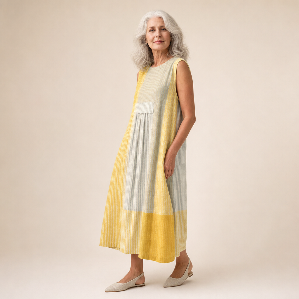 Joy - Robe d’Été Confortable Sans Manches