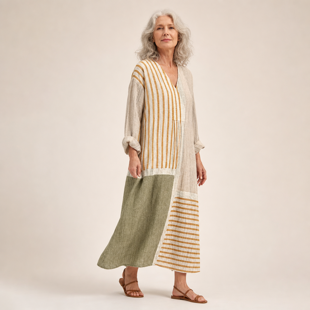 Henriette - Robe d’Été Imprimée Flatteuse