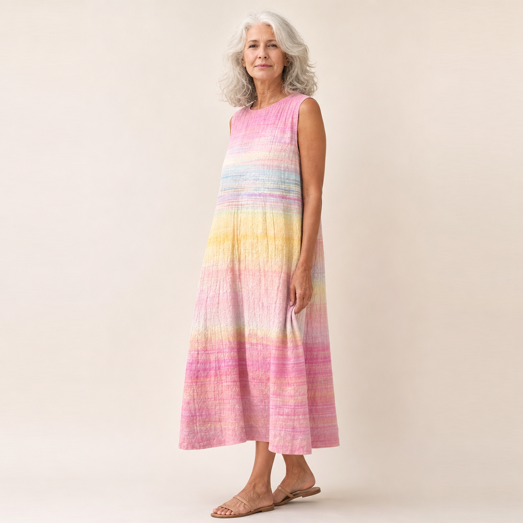 Esmée - Robe d’Été Confortable Sans Manches