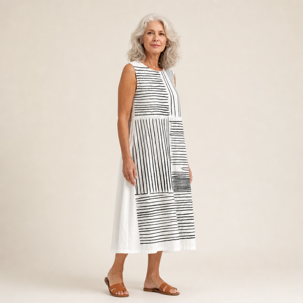Vivienne - Robe d’Été Confortable Sans Manches