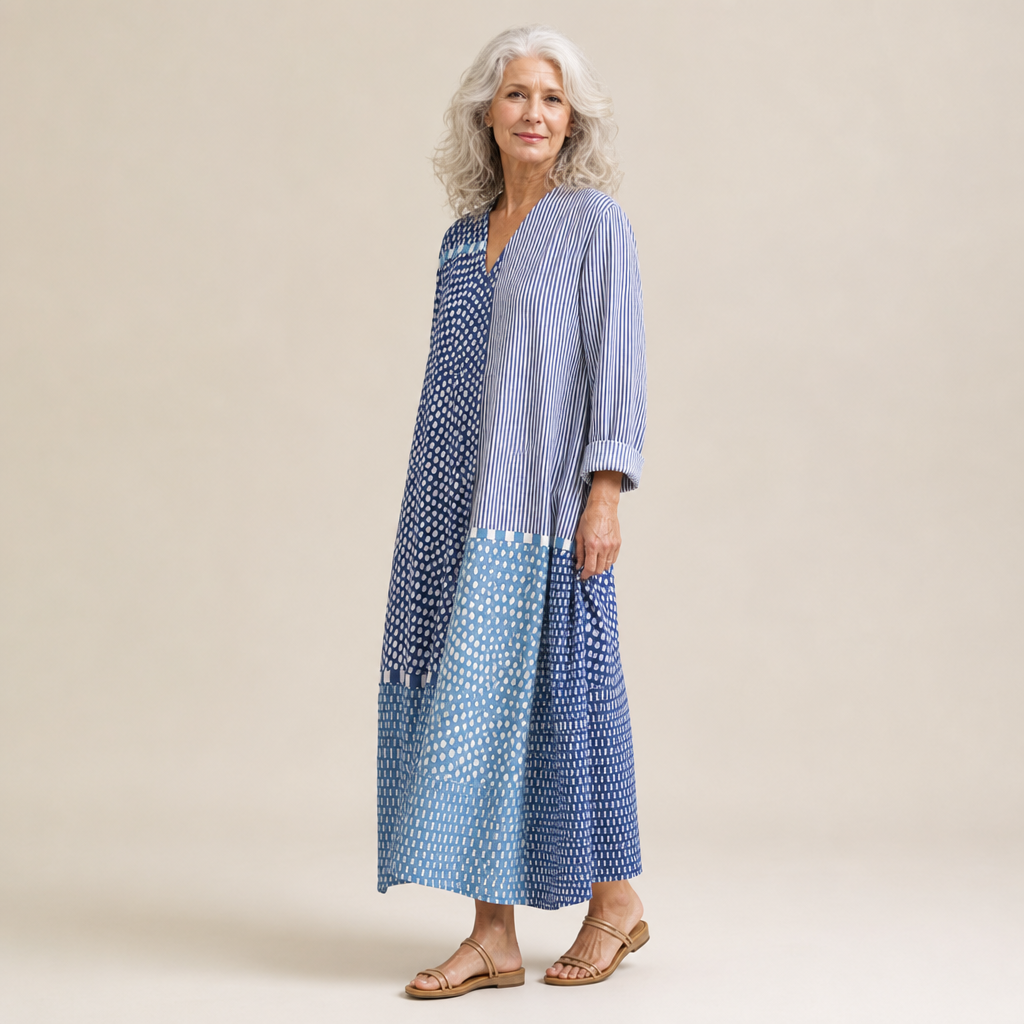 Lou - Robe d’Été Imprimée Flatteuse