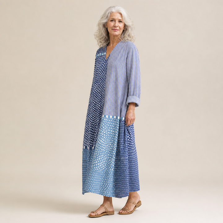 Lou - Robe d’Été Imprimée Flatteuse