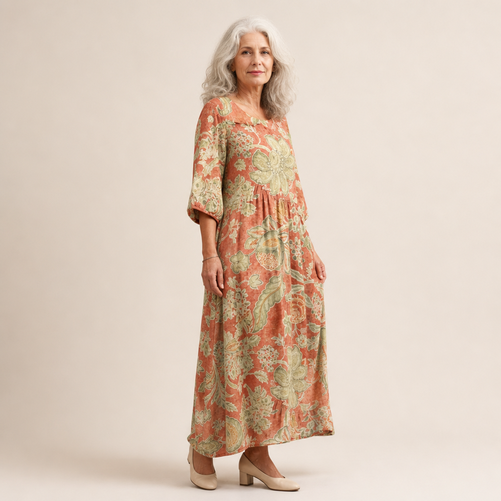 Zoé - Robe longue fluide chic et confortable