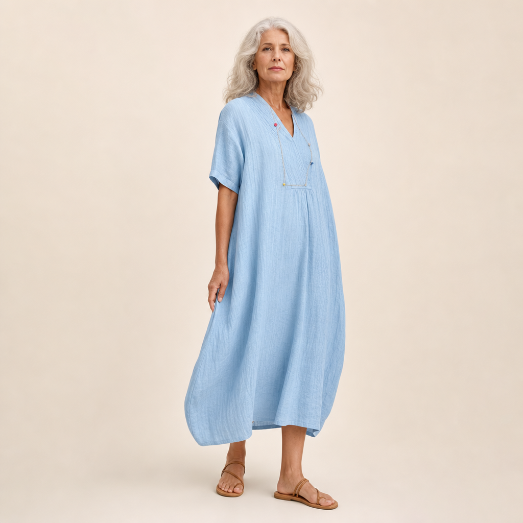 Domitille - Robe d’Été Confortable